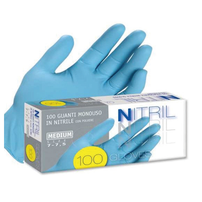 gloves nitril small x 100